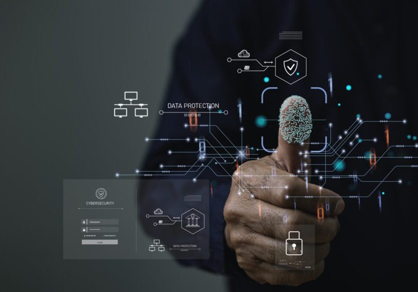 Fingerprint authentication with digital interface